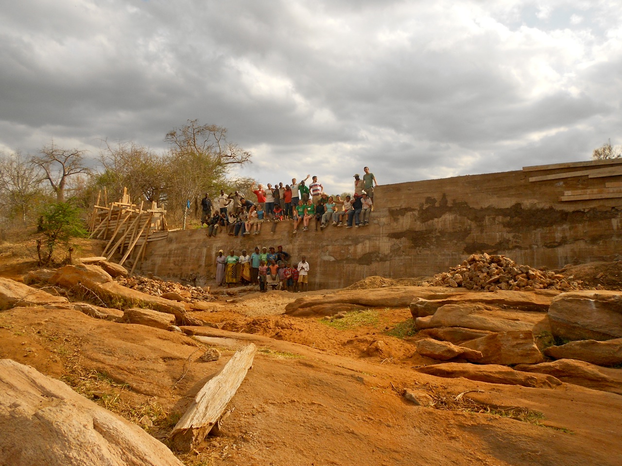Kenya dam site